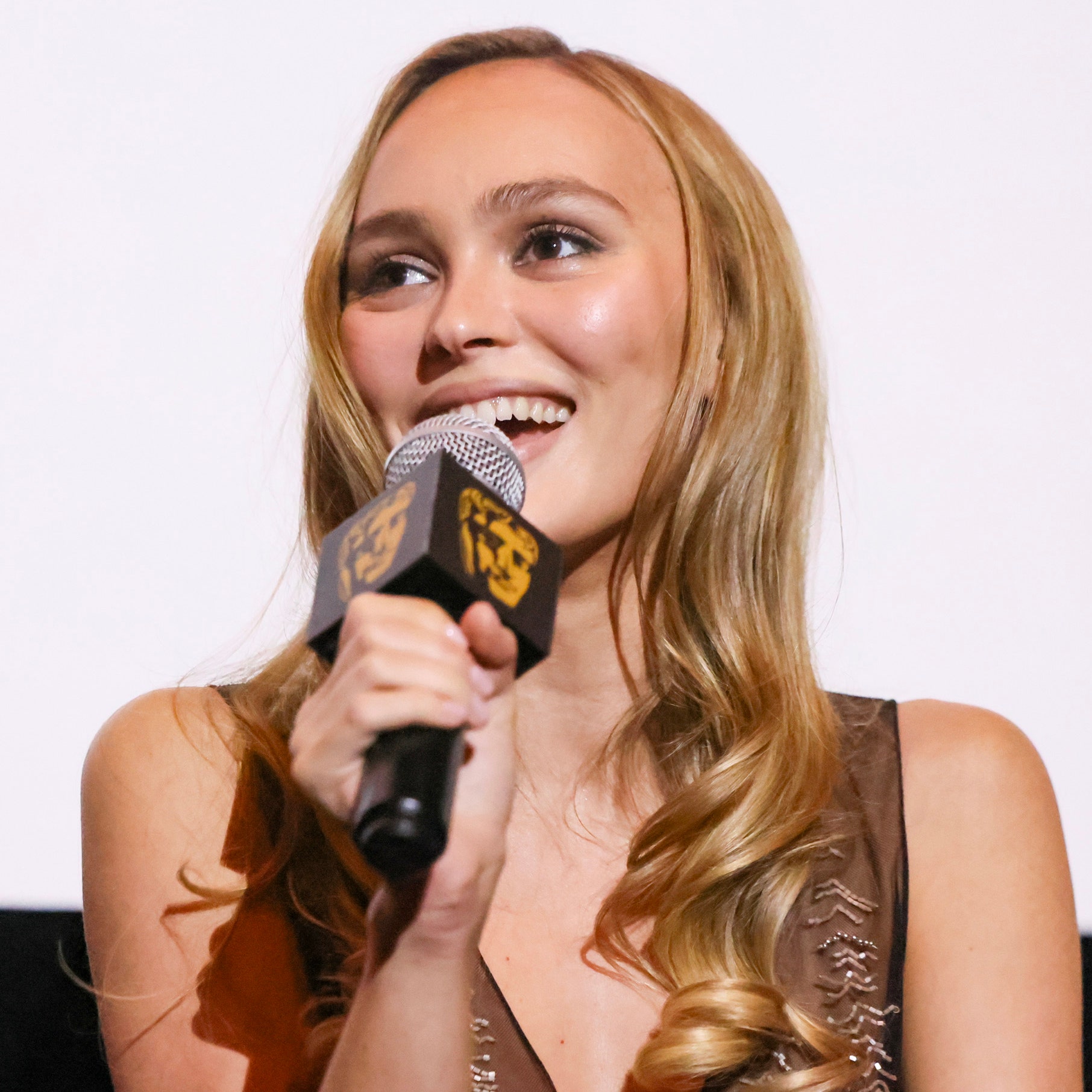 Lily-Rose Depp Gave the Naked Dress a Festive Spin Wearing Fendi