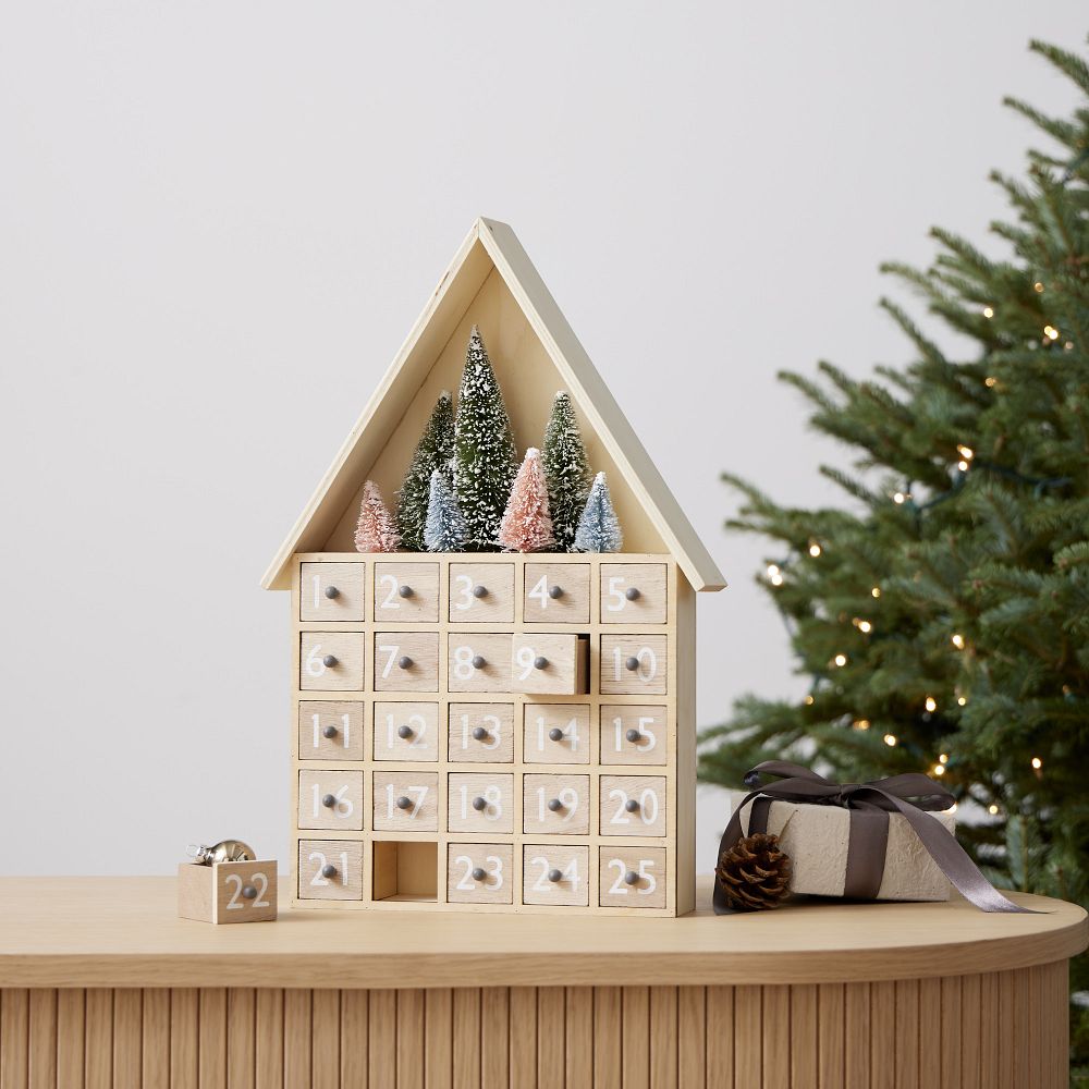 Bottlebrush Tree Advent Calendar | West Elm