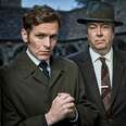 Shaun Evans and Roger Allam in Endeavour