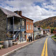 harpers ferry west virginia mountain town