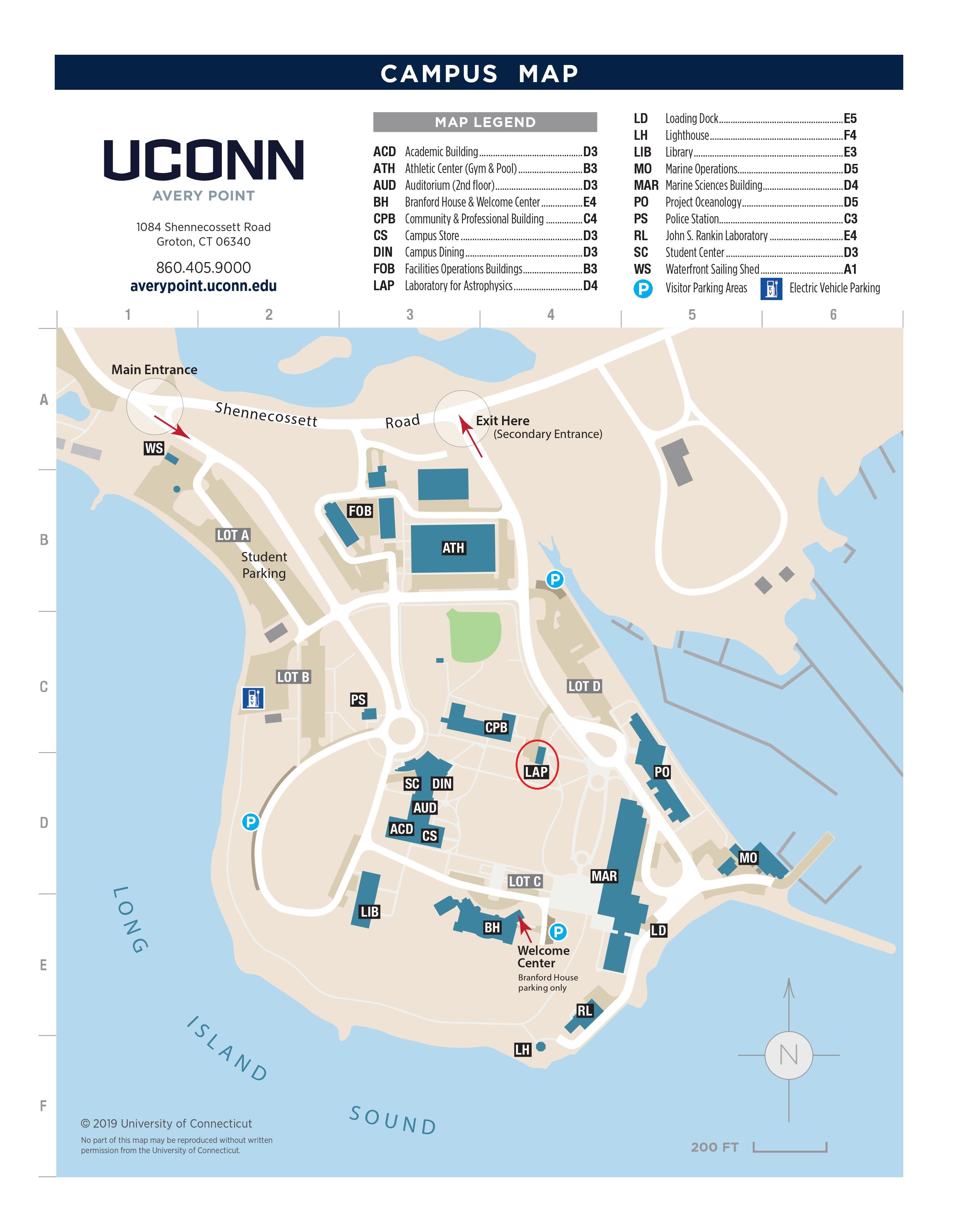 Uconn Campus Map