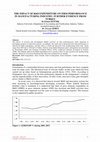 Research paper thumbnail of The Impact of R&D Expenditure on Firm Performance in Manufacturing Industry: Further Evidence from Turkey