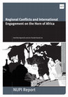 Research paper thumbnail of Regional Conflicts and International Engagement on the