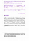 Research paper thumbnail of Homonacionalismo y experiencias de discriminación de la comunidad gay migrante en Chile