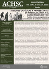 Research paper thumbnail of Convocatoria dossier: Misiones católicas y protestantes en América Latina y el Caribe (siglos XIX y XX)