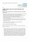 Research paper thumbnail of Article Aladdin’s Magic Lamp: Active Target Calibration of the DMSP OLS