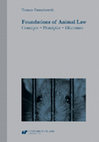 Research paper thumbnail of Foundations of Animal Law Concepts -Principles -Dilemmas