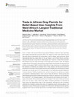 Research paper thumbnail of Trade in African Grey Parrots for Belief-Based Use: Insights From West Africa's Largest Traditional Medicine Market