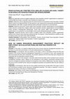 Research paper thumbnail of How Do Human Resources Management Practices Reflect on Employees? An Evaluation from Job Crafting Perspective