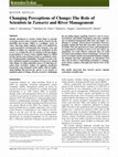 Research paper thumbnail of Changing Perceptions of Change: The Role of Scientists inTamarixand River Management