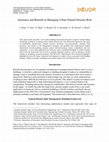 Research paper thumbnail of Insurance and Retrofit in Managing Urban Natural Disaster Risk