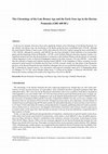 Research paper thumbnail of The Chronology of the Late Bronze Age and the Early Iron Age in the Iberian Peninsula (1200-600 BC)