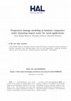 Research paper thumbnail of Progressive damage modeling in laminate composites under slamming impact water for naval applications