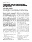 Research paper thumbnail of Combinatorial Detection of Volatile Organic Compounds Using Metal−Phthalocyanine Field Effect Transistors