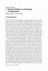 Research paper thumbnail of "Textual Fluidity as a Challenge to Inspiration? A Biblical Scholar's Point of View," in M. Richelle, C. Recalcati, and M. Beukenhorst (eds), Do We Still Need Inspiration? Scriptures and Theology (JCIT 24; Berlin: de Gruyter, 2024), 41-64.