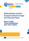 Research paper thumbnail of Differentiation and the European Union's Foreign and Security Policy