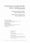 Research paper thumbnail of La Gran Guerra y sus impactos locales. Rosario, Argentina 1914-1920