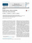 Research paper thumbnail of Ensayos clínicos, ciencia y economía