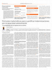 Research paper thumbnail of Fórmulas matemáticas para cuantificar indemnizaciones por incapacidad sobreviniente. La variabilidad de los ingresos de la víctima