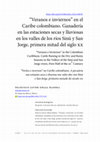 Research paper thumbnail of "Veranos e inviernos" en el Caribe colombiano. Ganadería en las estaciones secas y lluviosas en los valles de los ríos Sinú y San Jorge, primera mitad del siglo xx