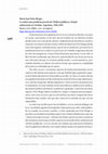 Research paper thumbnail of María José Ortiz Bergia. La salud como problema provincial. Políticas públicas y Estado subnacional en Córdoba, Argentina, 1930-1955. Buenos Aires: Biblos, 2022. 167 páginas.