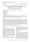 Research paper thumbnail of Case reports of rhino-orbital mucor mycosis following dengue and typhoid, from a tertiary care institute