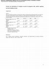 Research paper thumbnail of Particle size distribution of workplace aerosols in manganese alloy smelters applying a personal sampling strategy