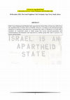 Research paper thumbnail of Is Israel an Apartheid State? A discussion between Yasien Mohamed and Ebrahim Salie