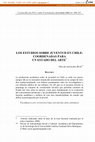 Research paper thumbnail of Os Estudos Sobre Juventude No Chile: Coordenadas Para Um Estado Da Arte