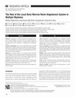 Research paper thumbnail of The Role of Local Bone Marrow Renin-Angiotensin System in Multiple Myeloma