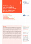 Research paper thumbnail of Artificial Intelligence Use to Empower the Implementation of OER and the UNESCO OER Recommendation