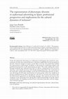 Research paper thumbnail of The representation of phenotypic diversity in audiovisual advertising in Spain: professional perspectives and implications for the cultural dynamics of inclusion