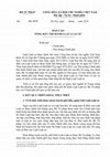 Research paper thumbnail of BÁO CÁO TỔNG KẾT THI HÀNH LUẬT LUẬT SƯ