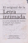 Research paper thumbnail of G. Tomás Faci, C. Laliena Corbera y S. de la Torre Gonzalo, "El original de la "Letra intimada". La carta autógrafa del Justicia de Aragón Juan Jiménez Cerdán (1435), El Justicia de Aragón, 2021. ISBN. 978-84-92606-47-4 (TEXTO COMPLETO)