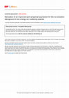 Research paper thumbnail of Derivation of an improved semi-empirical expression for the re-ionisation background in low energy ion scattering spectra