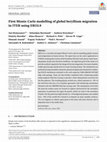 Research paper thumbnail of First Monte‐Carlo modelling of global beryllium migration in ITER using ERO2.0