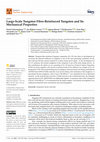 Research paper thumbnail of Large-Scale Tungsten Fibre-Reinforced Tungsten and Its Mechanical Properties