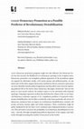 Research paper thumbnail of USAID Democracy Promotion as a Possible Predictor of Revolutionary Destabilization