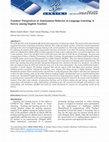 Research paper thumbnail of Teachers’ perspectives towards learning autonomy: a survey on English teachers