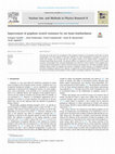 Research paper thumbnail of Improvement of graphene scratch resistance by ion beam bombardment