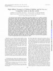 Research paper thumbnail of High-Affinity Transport of Choline- <i>O</i> -Sulfate and Its Use as a Compatible Solute in <i>Bacillus subtilis</i>