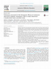 Research paper thumbnail of Preliminary assessment of the therapeutic efficacy of continuous theta-burst magnetic stimulation (cTBS) in major depression: A double-blind sham-controlled study