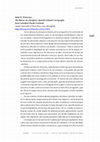 Research paper thumbnail of Juliet B. Wiersema. The History of a Periphery. Spanish Colonial Cartography from Colombia's Pacific Lowlands. Austin: University of Texas Press, 2023. 168 páginas.