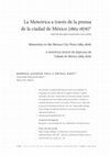 Research paper thumbnail of La Meteórica a través de la prensa de la ciudad de México (1863-1876)