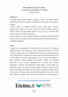 Research paper thumbnail of Responsabilità per errore del chatbot. Un commento al caso Moffatt vs Air Canada