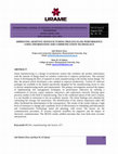 Research paper thumbnail of INTERNATIONAL JOURNAL OF RESEARCH IN AERONAUTICAL AND MECHANICAL ENGINEERING WWW.IJRAME.COM