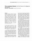 Research paper thumbnail of The Louisiana School: On the Future of a Regional Vernacular