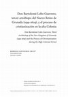 Research paper thumbnail of Don Bartolomé Lobo Guerrero, tercer arzobispo del Nuevo Reino de Granada (1599-1609), y el proceso de cristianización en la alta Colonia