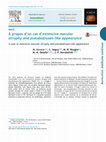 Research paper thumbnail of À Propos D’Un Cas D’Extensive Macular Atrophy and Pseudodrusen-Like Appearance