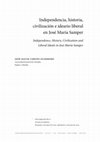 Research paper thumbnail of Independencia, historia, civilización e ideario liberal en José María Samper